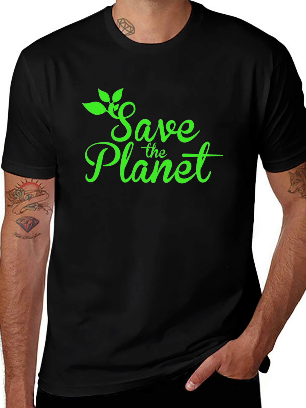 Save the Planet Graphic Tee - Eco-Friendly Fashion