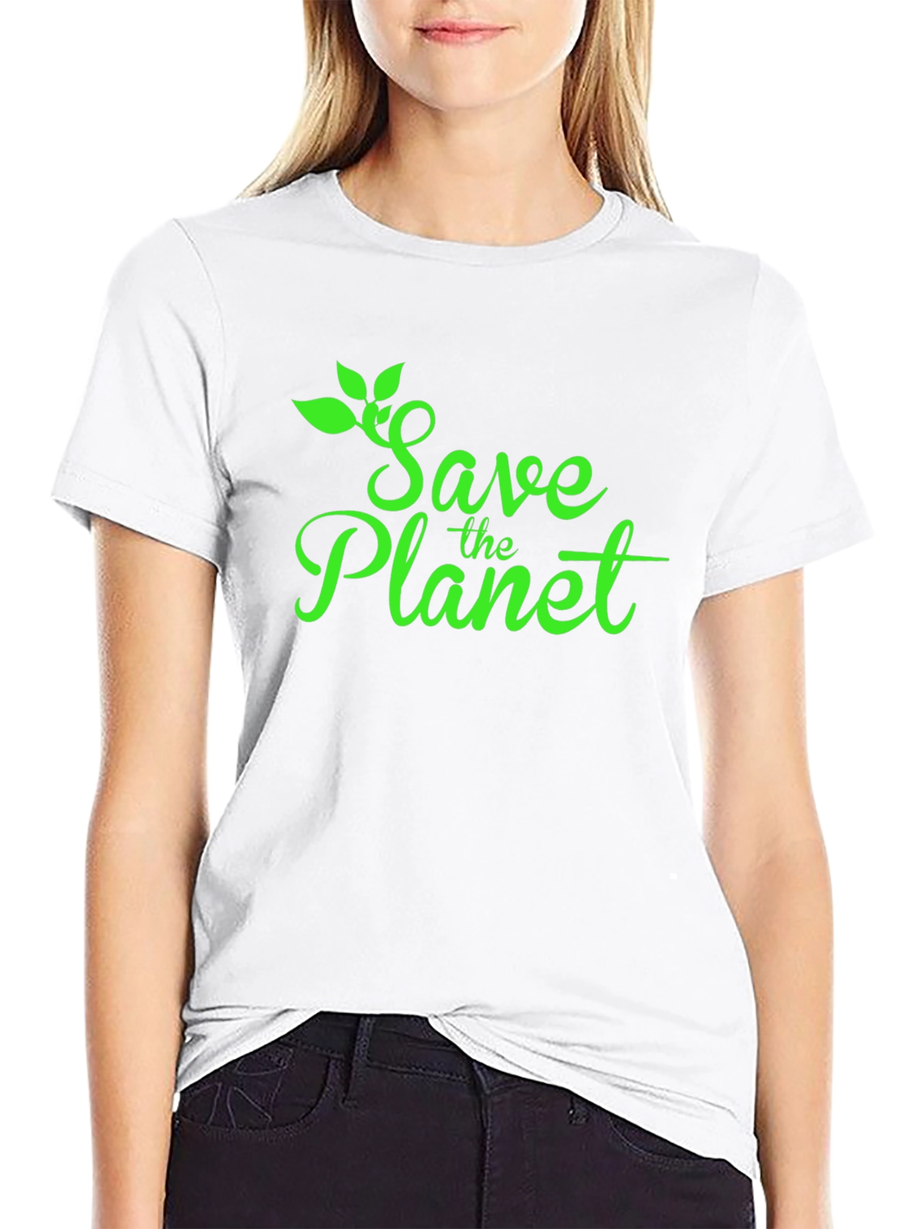 Save the Planet Graphic Tee - Eco-Friendly Fashion