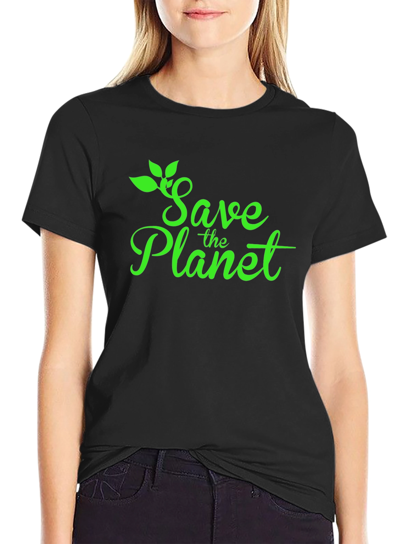 Save the Planet Graphic Tee - Eco-Friendly Fashion