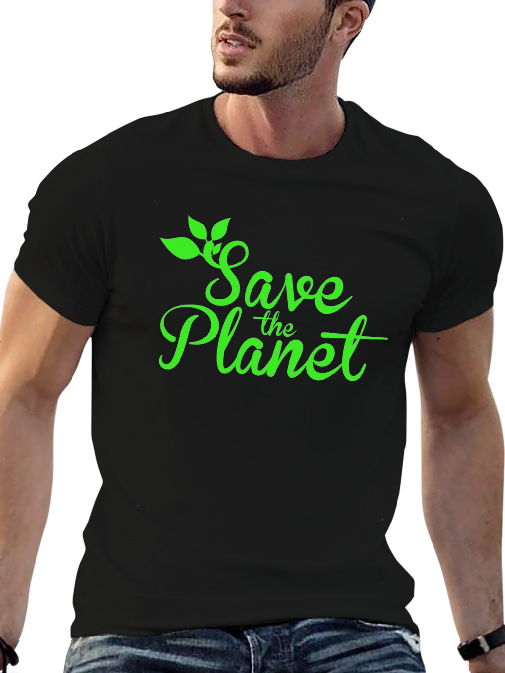 Save the Planet Graphic Tee - Eco-Friendly Fashion