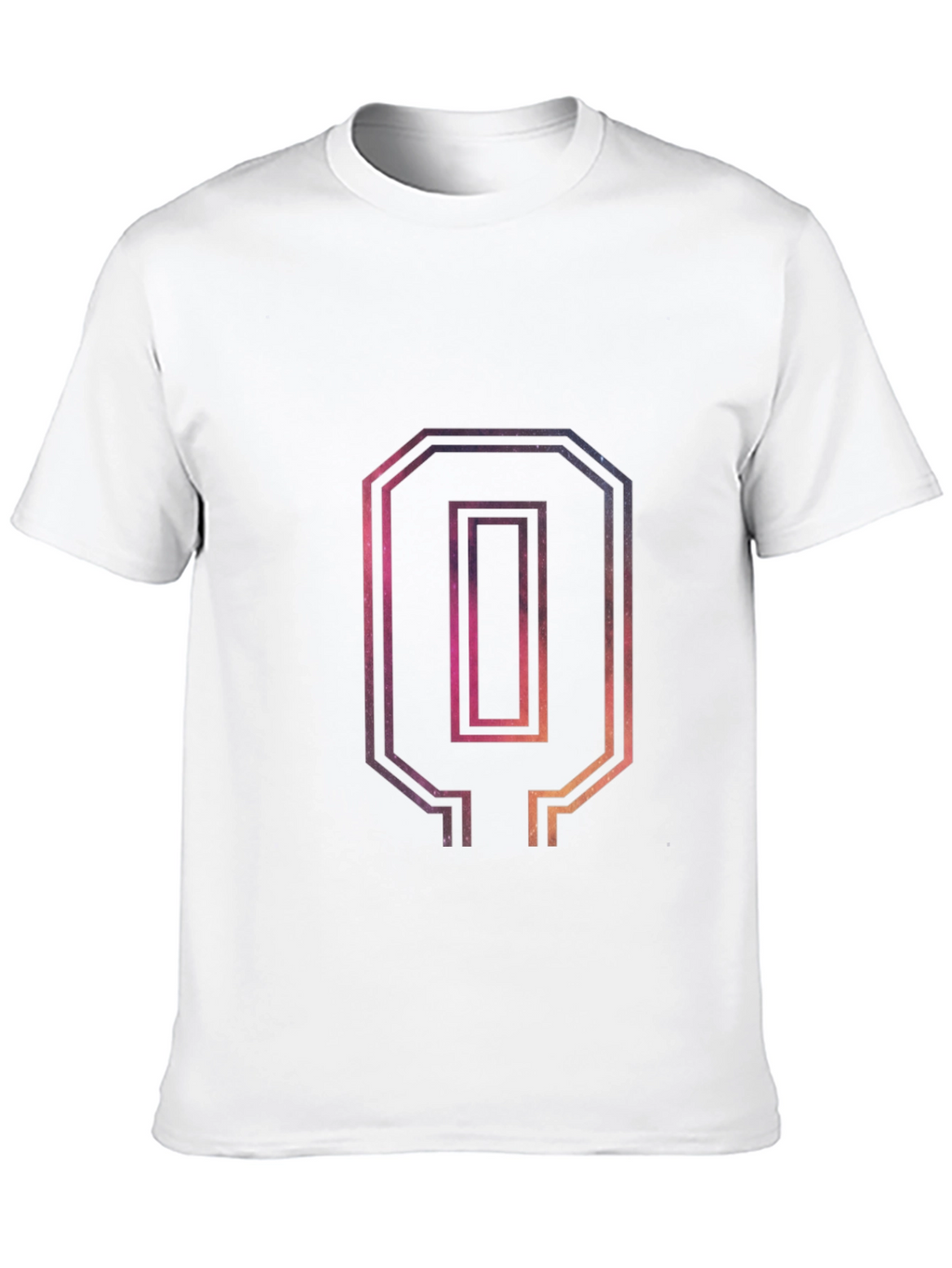 Number 0 Graphic Tee - Mens Black T-Shirt