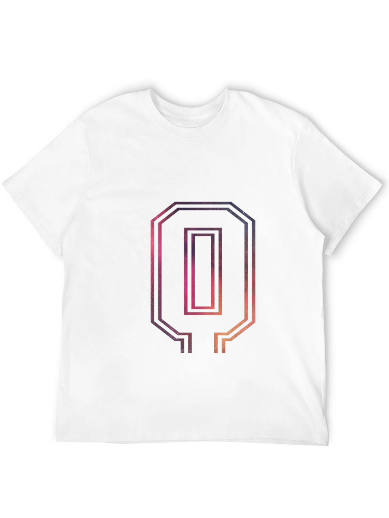 Number 0 Graphic Tee - Mens Black T-Shirt
