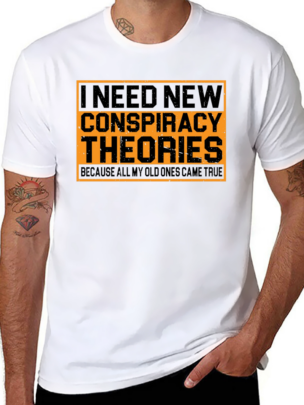 Conspiracy Theories T-Shirt - Funny Graphic Tee