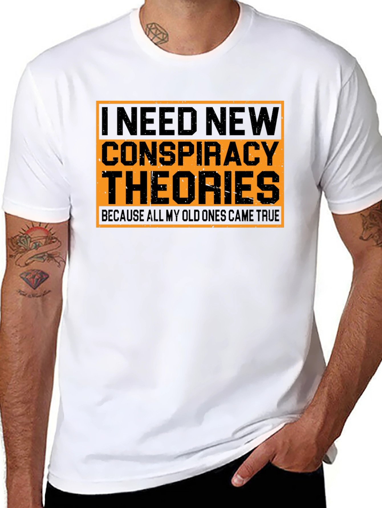 Conspiracy Theories T-Shirt - Funny Graphic Tee