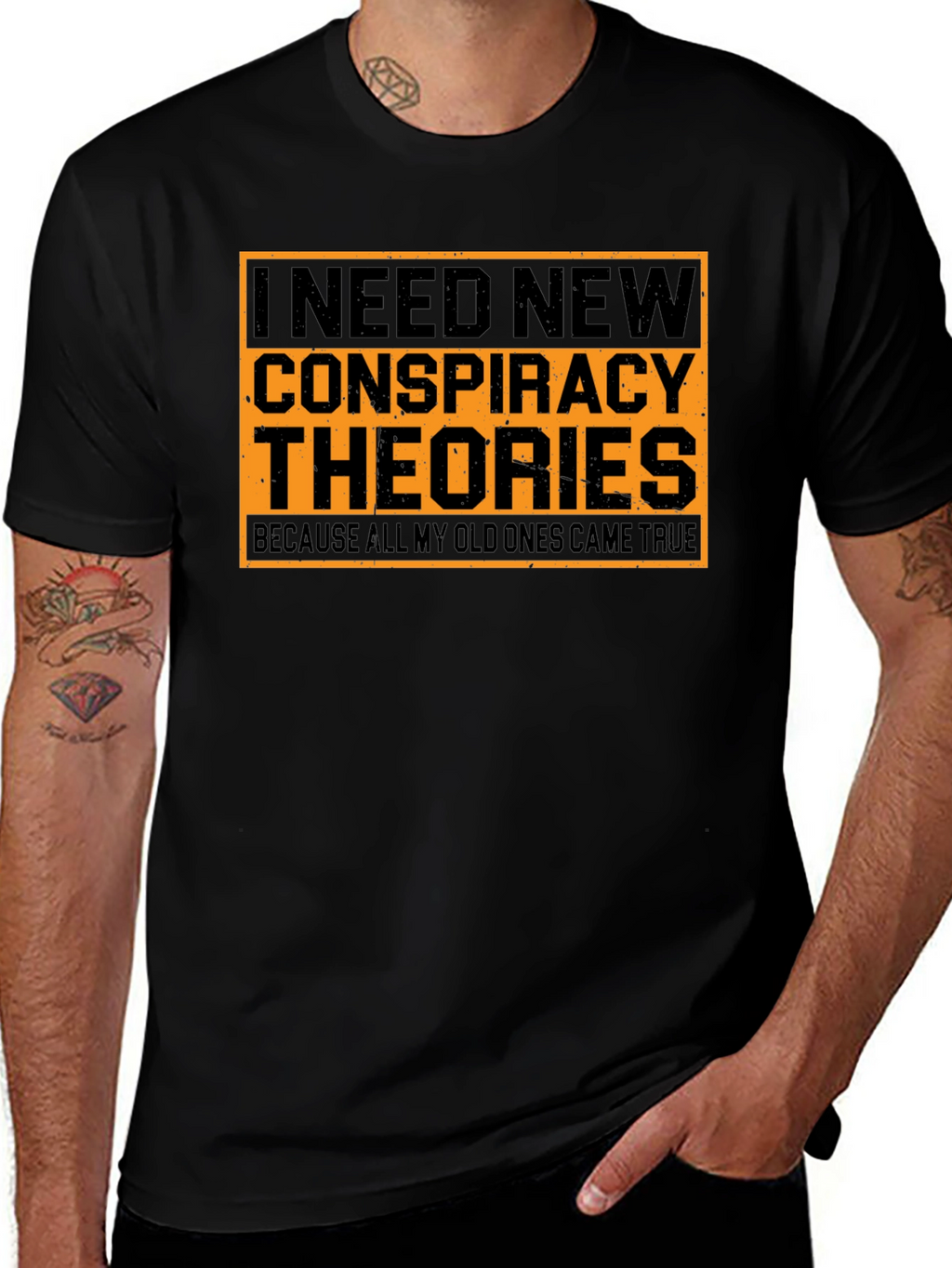 Conspiracy Theories T-Shirt - Funny Graphic Tee