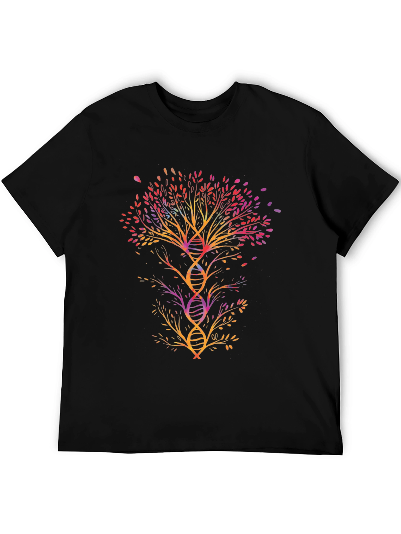 DNA Tree of Life Graphic Tee - Stylish Science Shirt