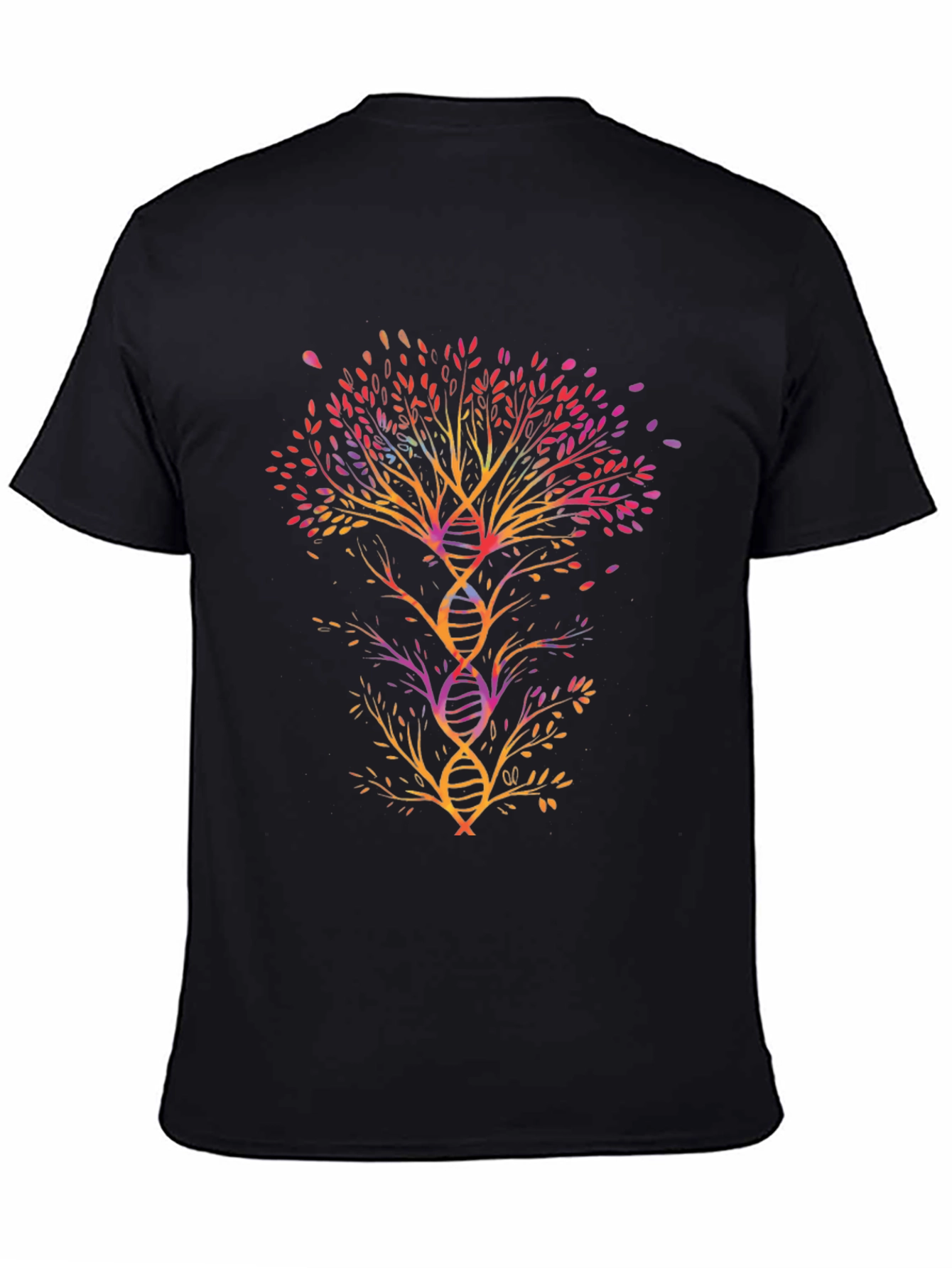 DNA Tree of Life Graphic Tee - Stylish Science Shirt