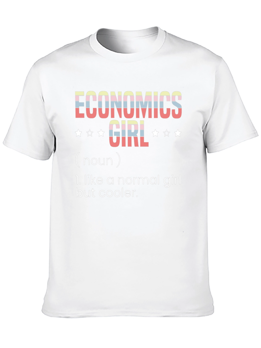 Economics Girl Definition Novelty T-Shirt