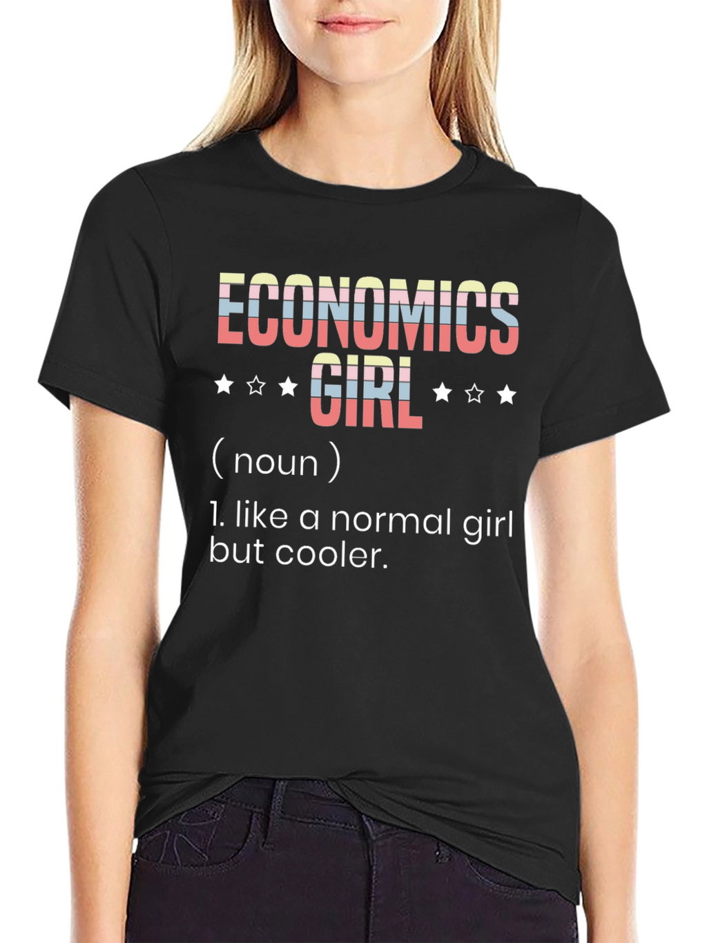 Economics Girl Definition Novelty T-Shirt