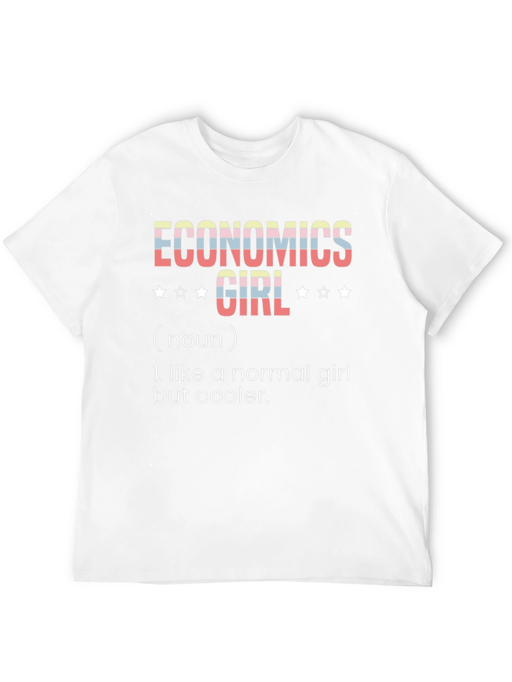 Economics Girl Definition Novelty T-Shirt