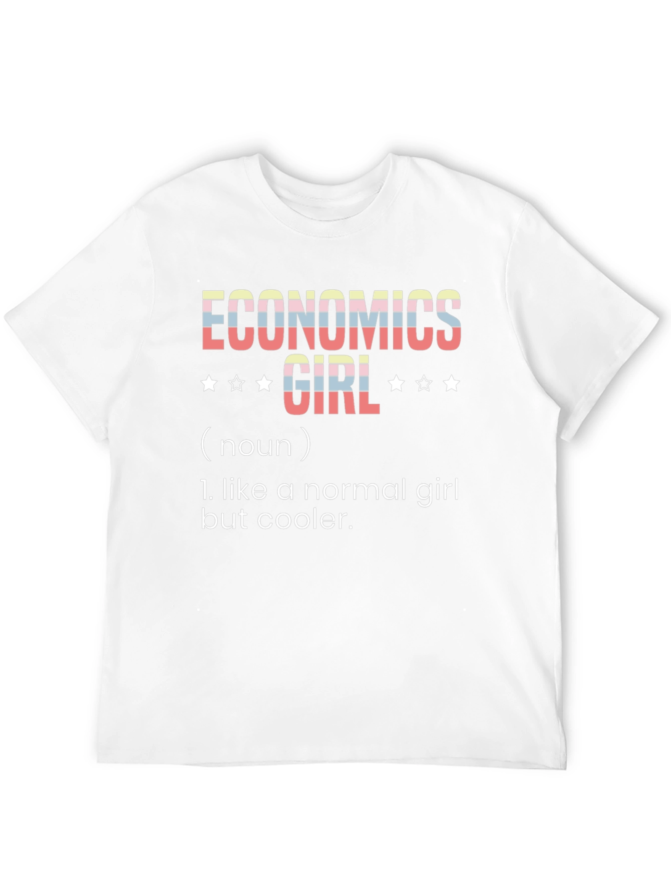Economics Girl Definition Novelty T-Shirt