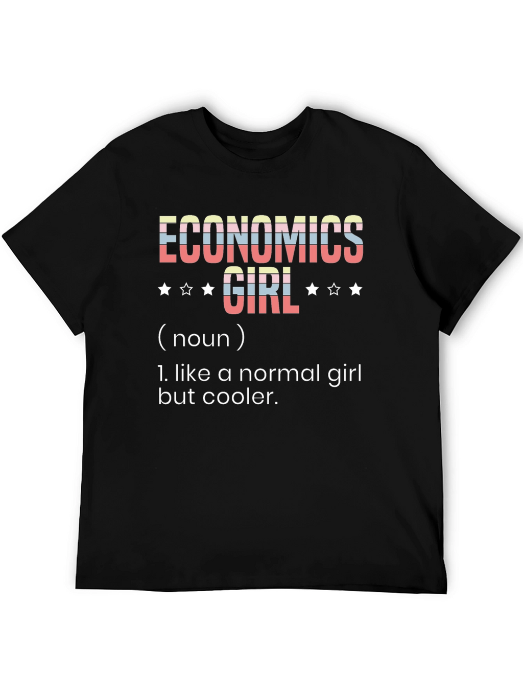 Economics Girl Definition Novelty T-Shirt