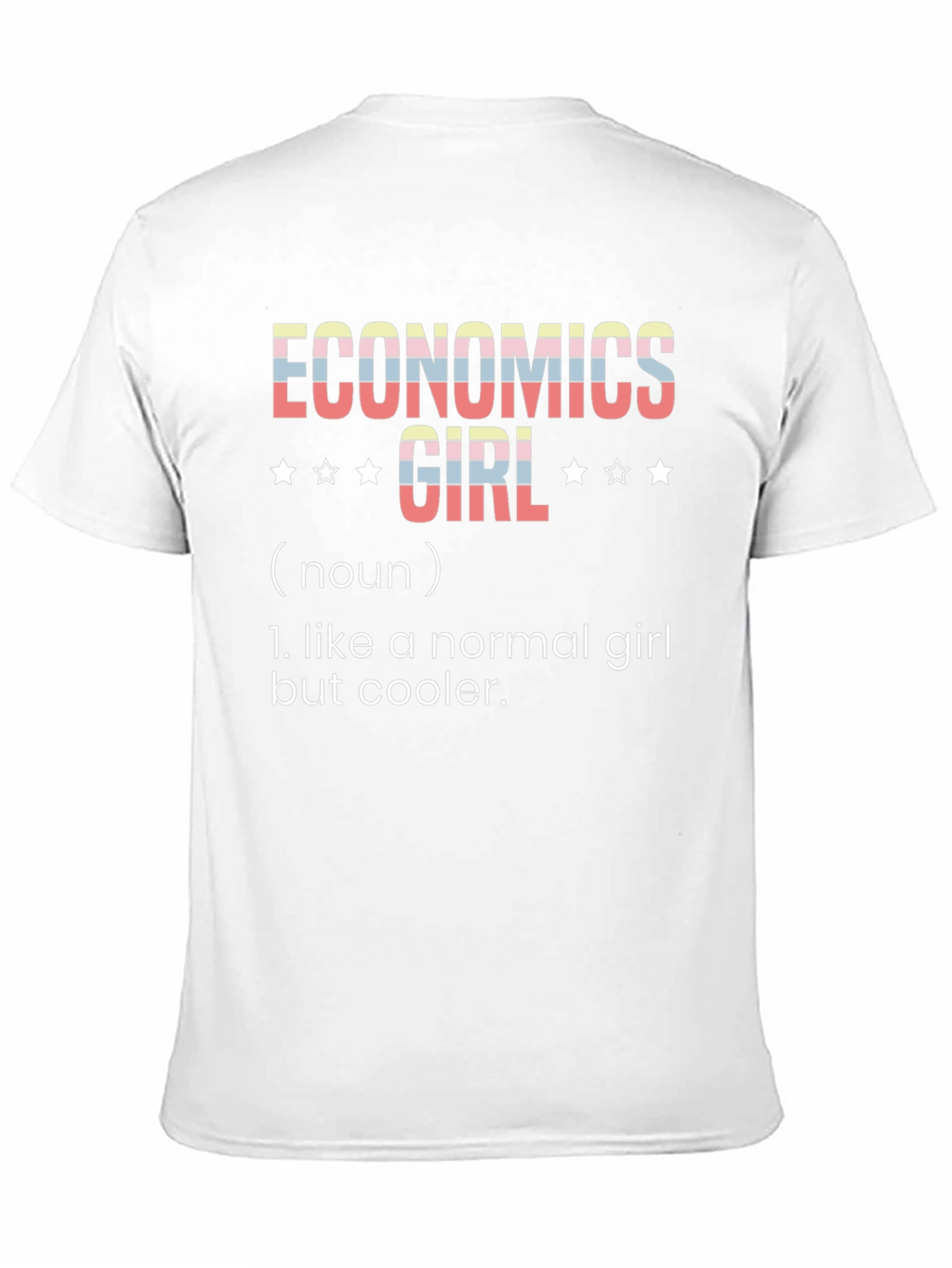 Economics Girl Definition Novelty T-Shirt