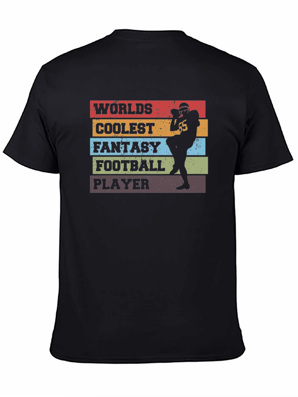 Worlds Coolest Fantasy Football Player Graphic Tee