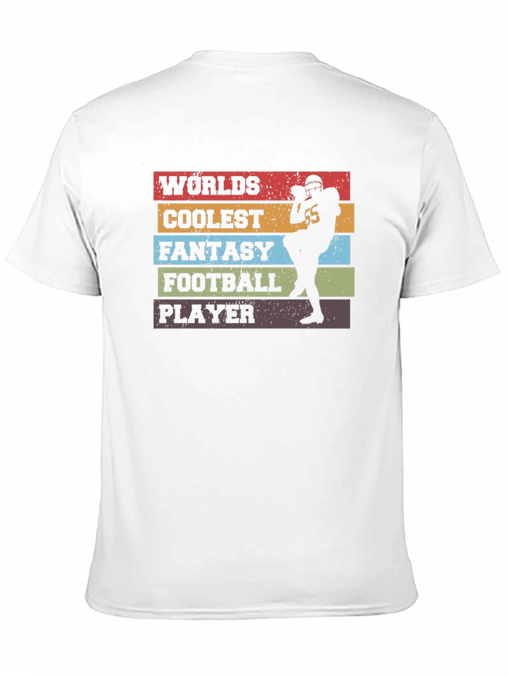 Worlds Coolest Fantasy Football Player Graphic Tee