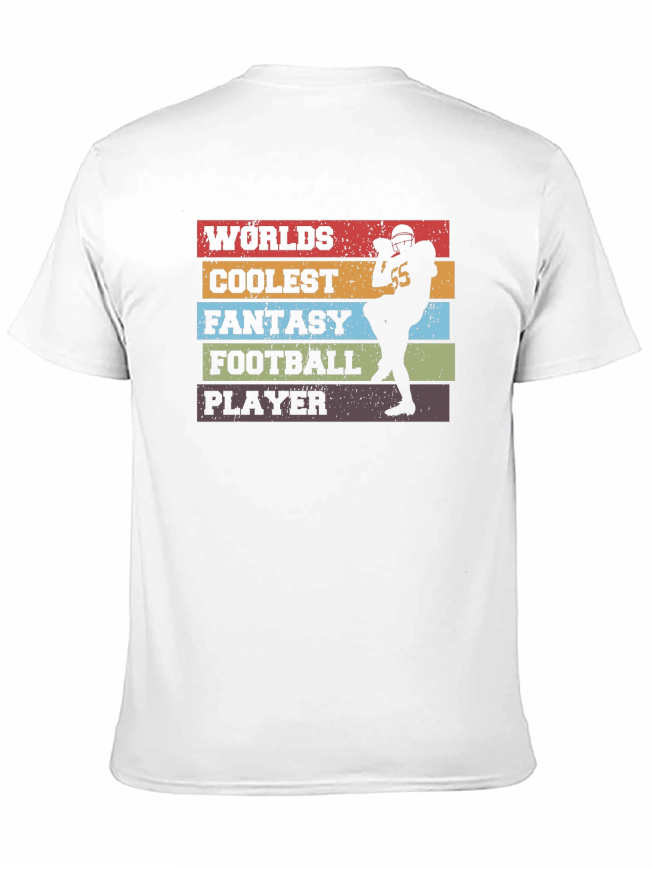 Worlds Coolest Fantasy Football Player Graphic Tee