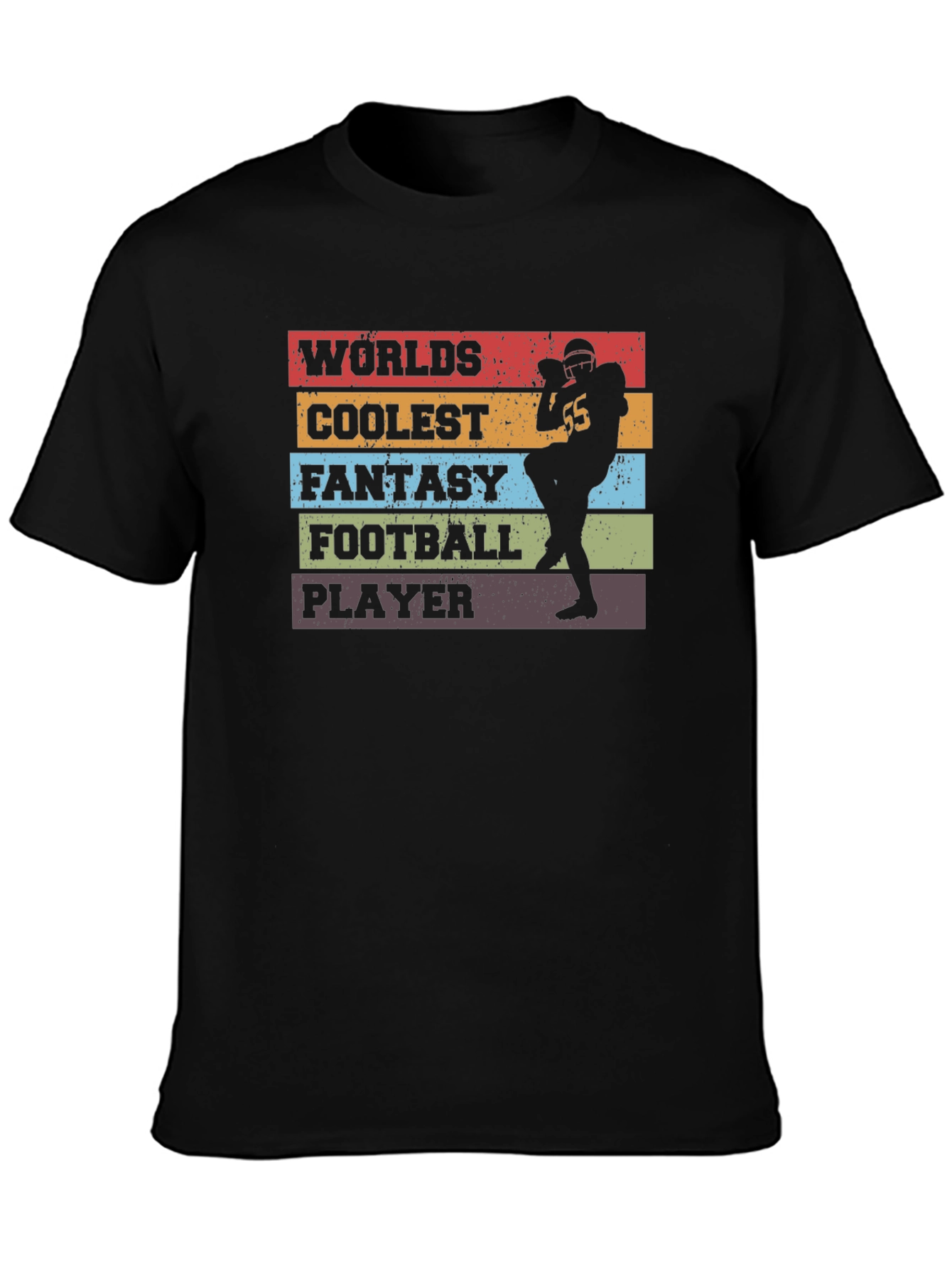 Worlds Coolest Fantasy Football Player Graphic Tee