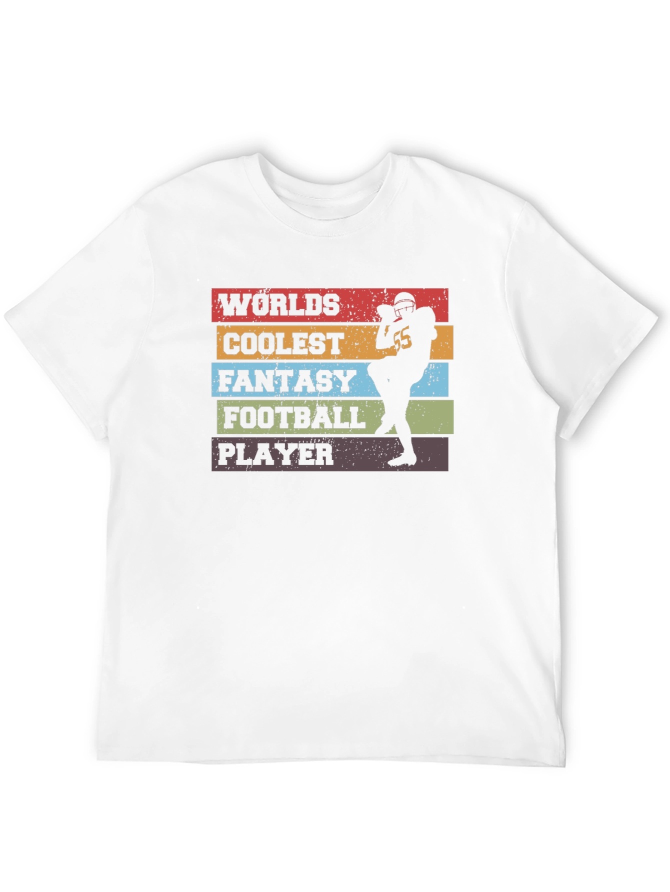 Worlds Coolest Fantasy Football Player Graphic Tee