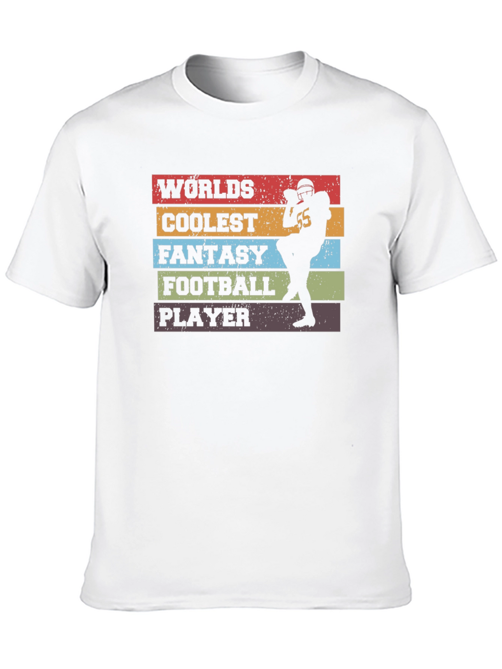 Worlds Coolest Fantasy Football Player Graphic Tee