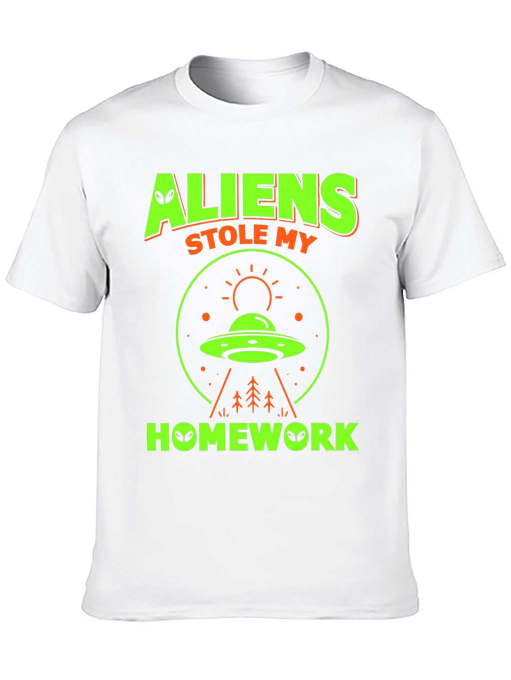 Aliens Stole My Homework Graphic Tee
