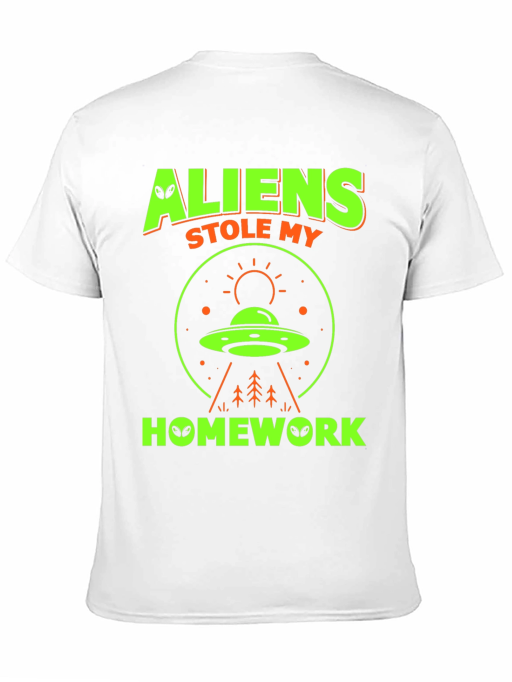 Aliens Stole My Homework Graphic Tee