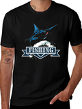 Fishing T-Shirt - Marlin Design