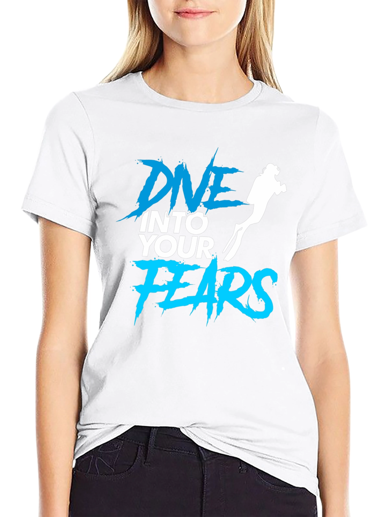 Dive Into Your Fears Graphic Tee