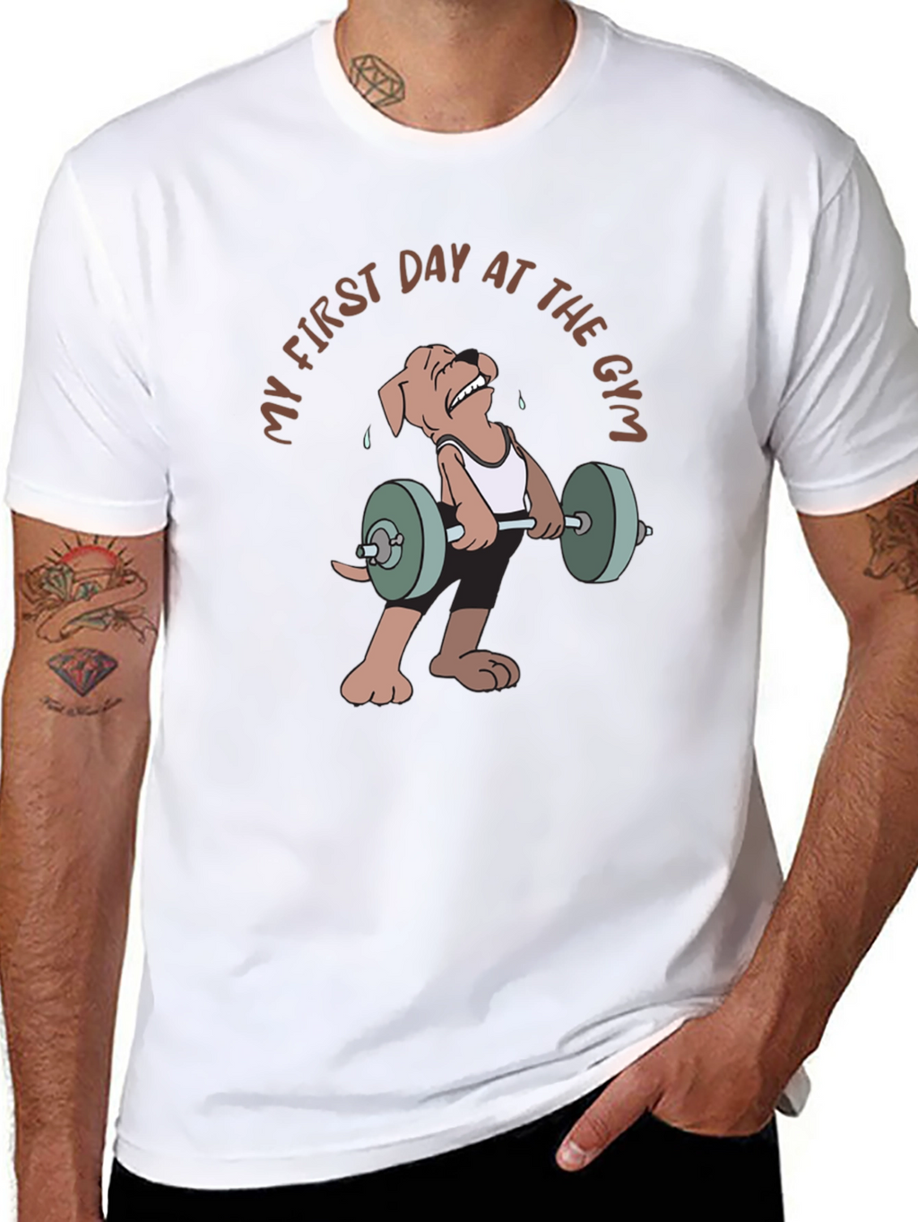 Dogs First Day at The Gym T-Shirt