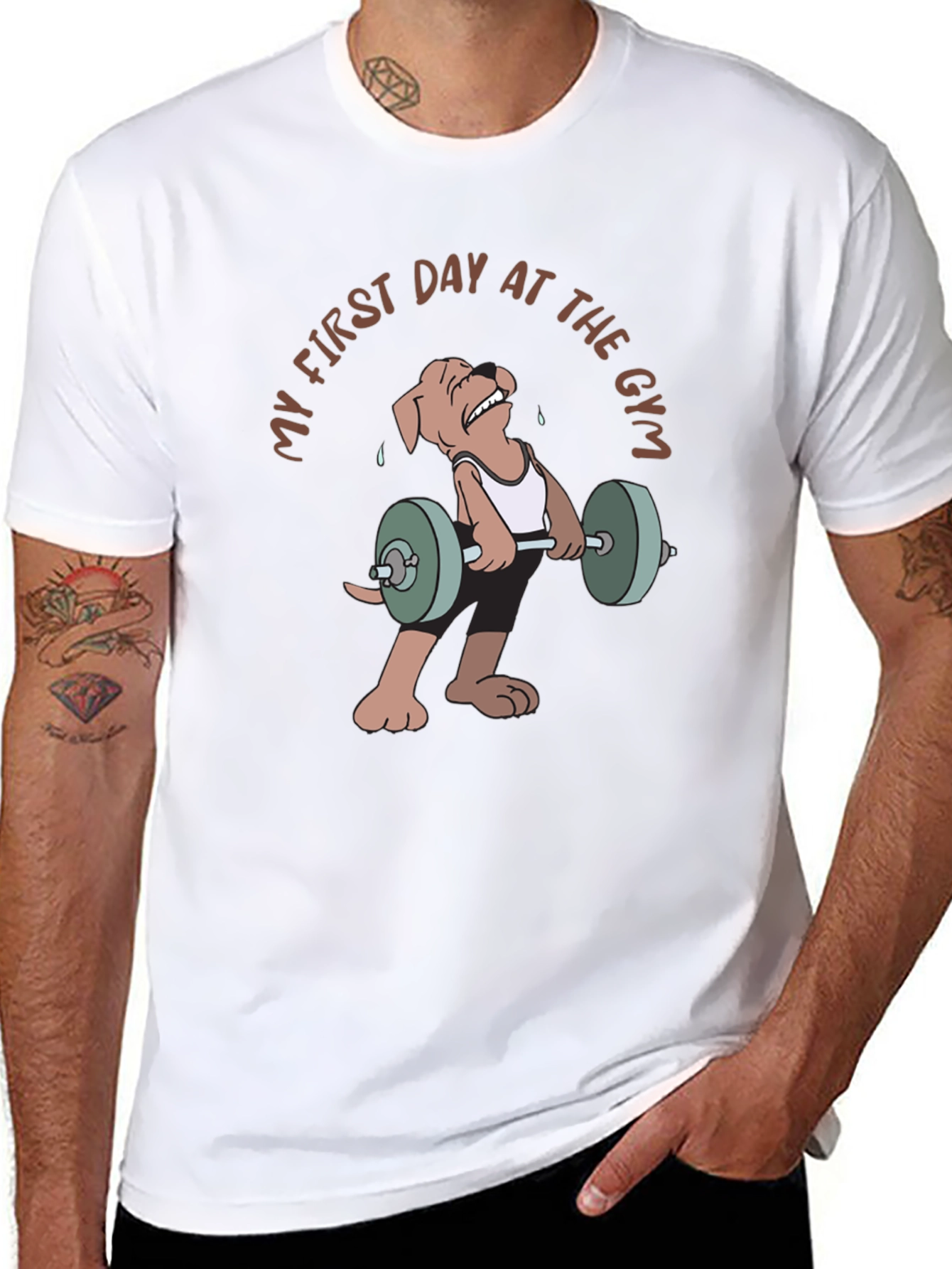 Dogs First Day at The Gym T-Shirt