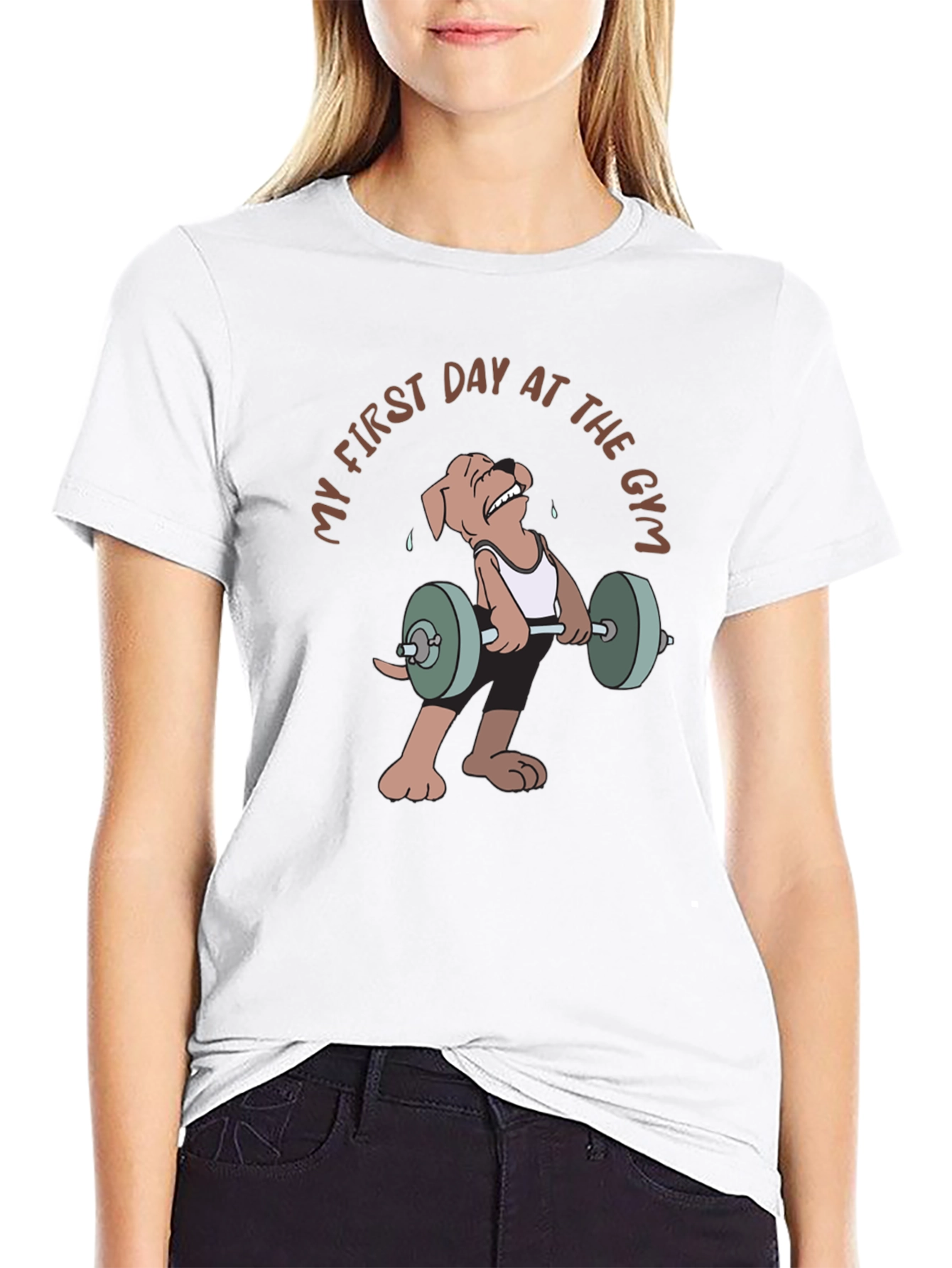 Dogs First Day at The Gym T-Shirt