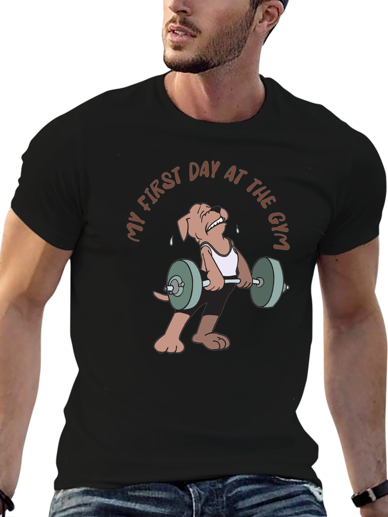 Dogs First Day at The Gym T-Shirt
