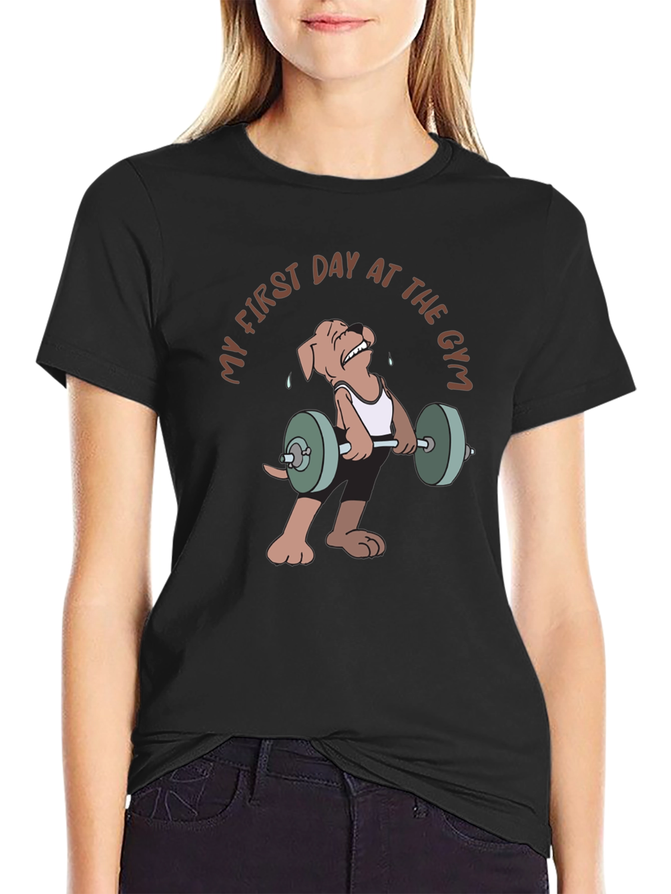 Dogs First Day at The Gym T-Shirt