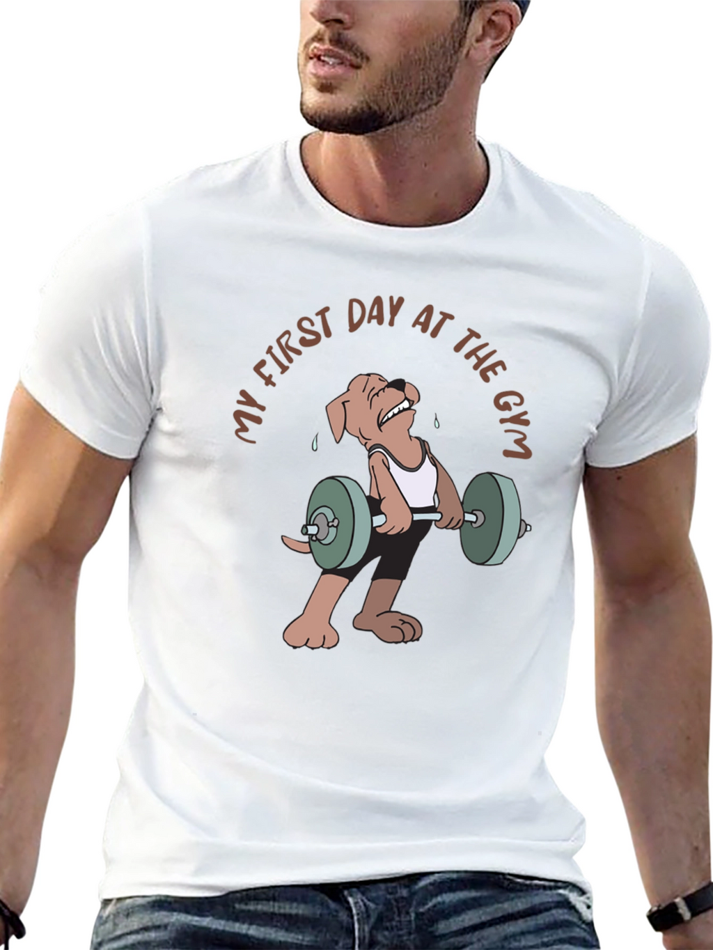Dogs First Day at The Gym T-Shirt