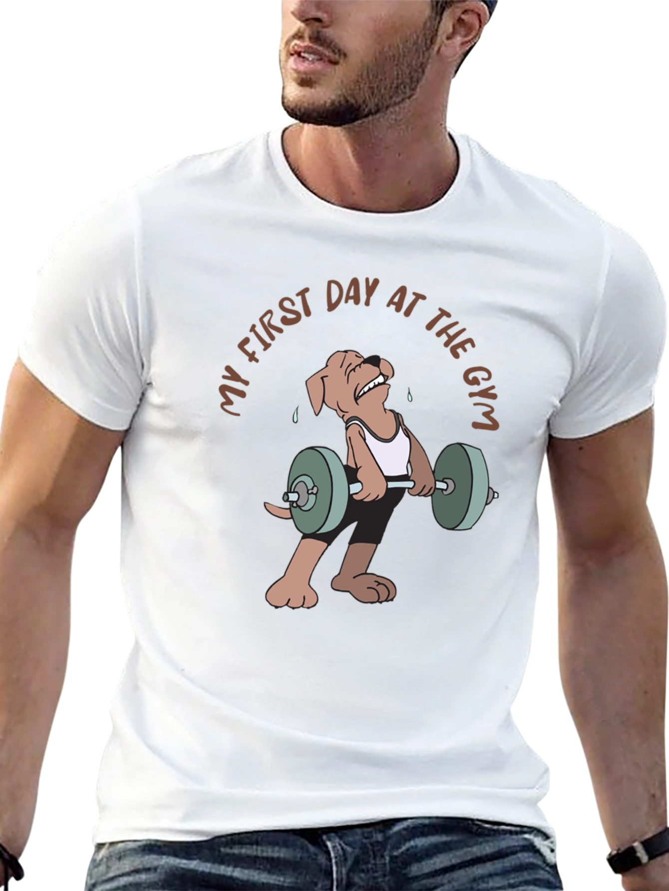 Dogs First Day at The Gym T-Shirt