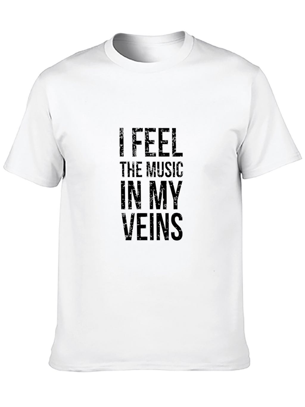 Music Lover Black Graphic Tee