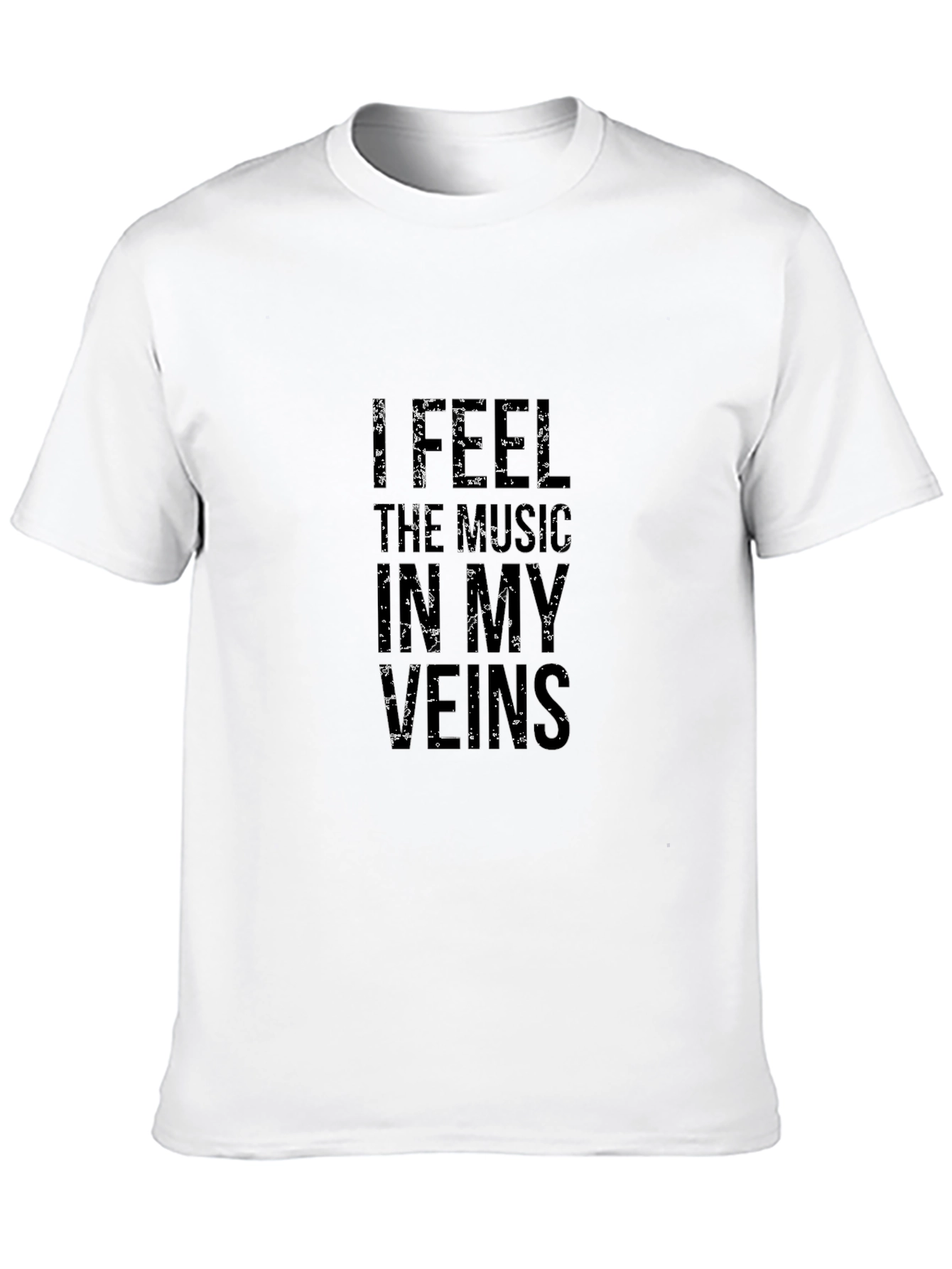 Music Lover Black Graphic Tee