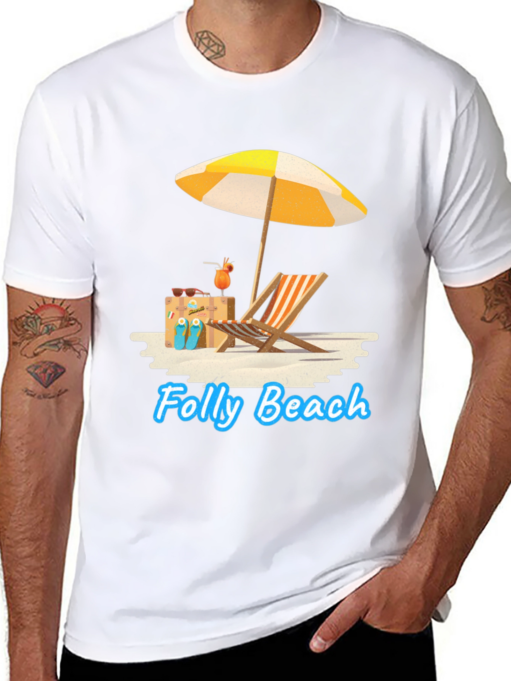 Folly Beach Vacation T-Shirt