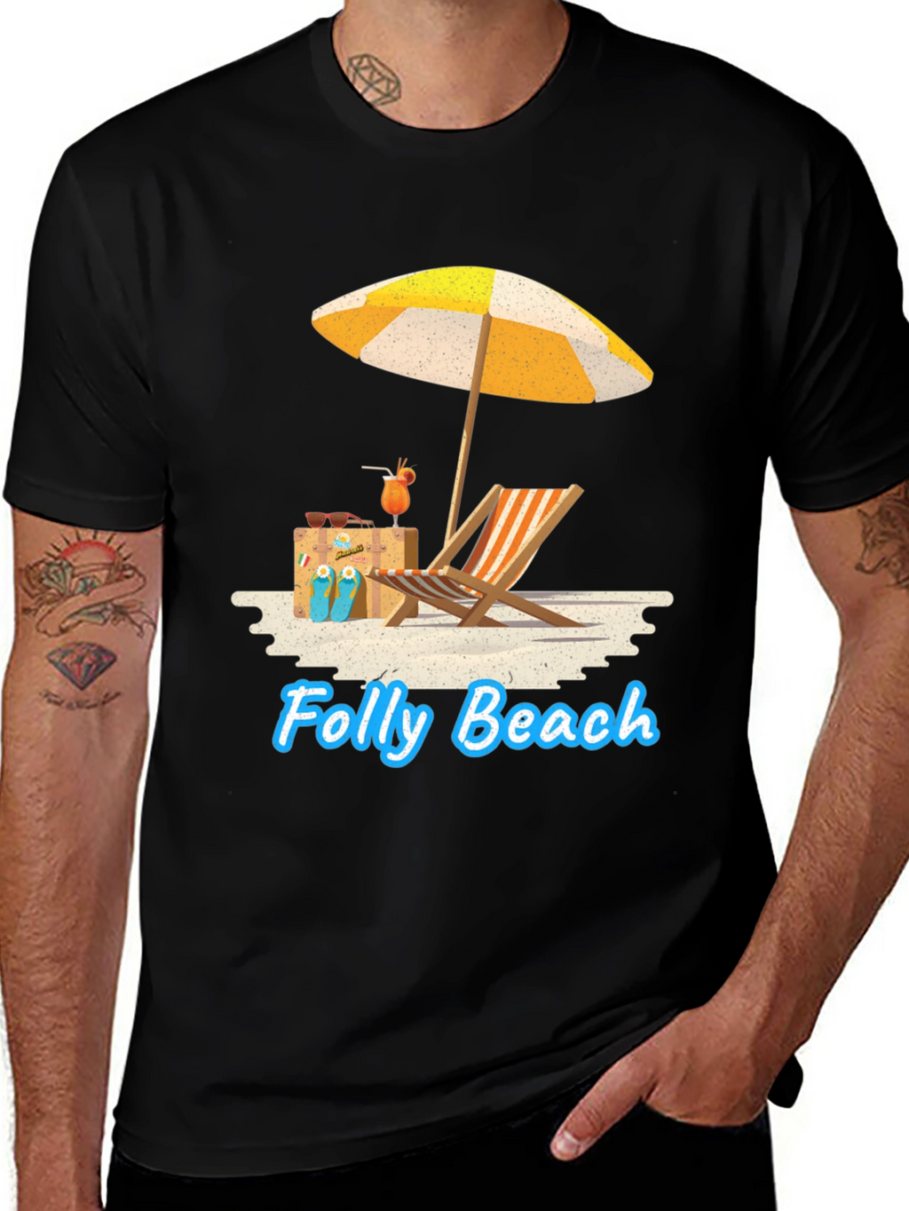 Folly Beach Vacation T-Shirt