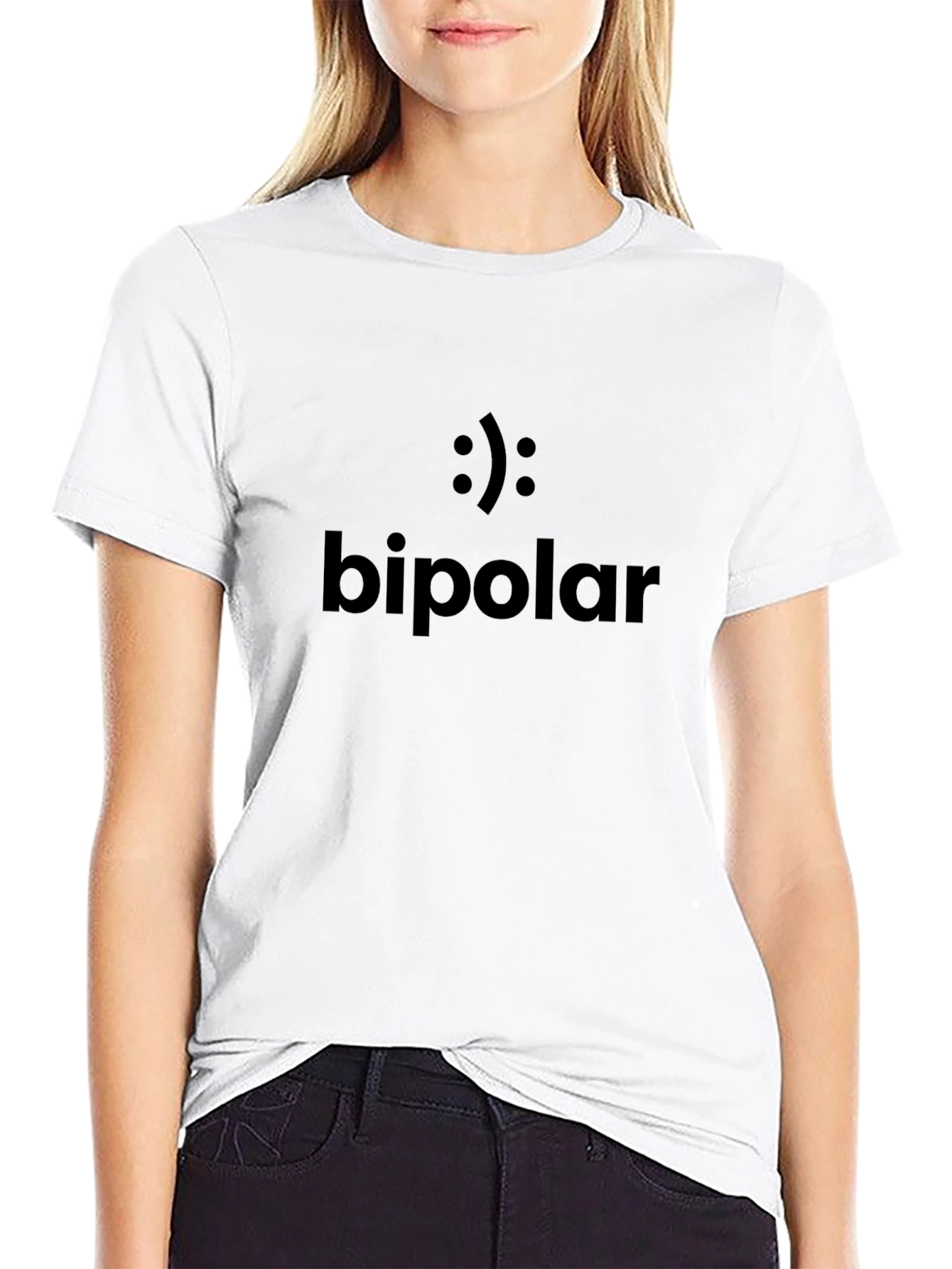Bipolar Graphic T-Shirt - Dark Humor Tee