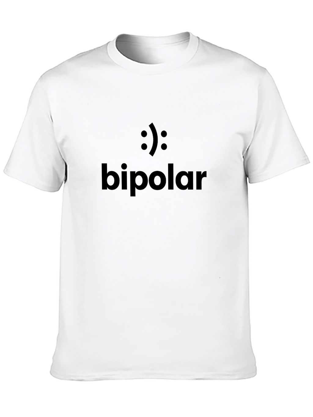 Bipolar Graphic T-Shirt - Dark Humor Tee