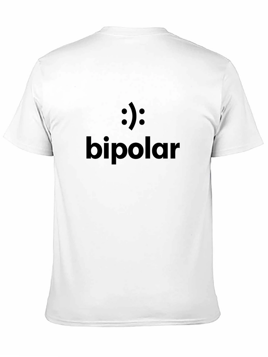 Bipolar Graphic T-Shirt - Dark Humor Tee