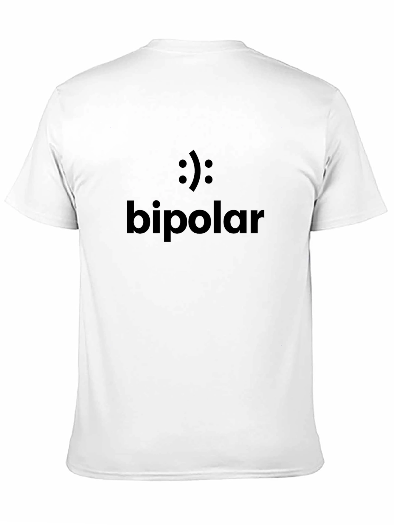 Bipolar Graphic T-Shirt - Dark Humor Tee