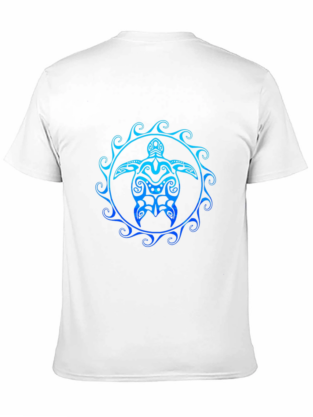 Tribal Turtle Graphic Tee - Black