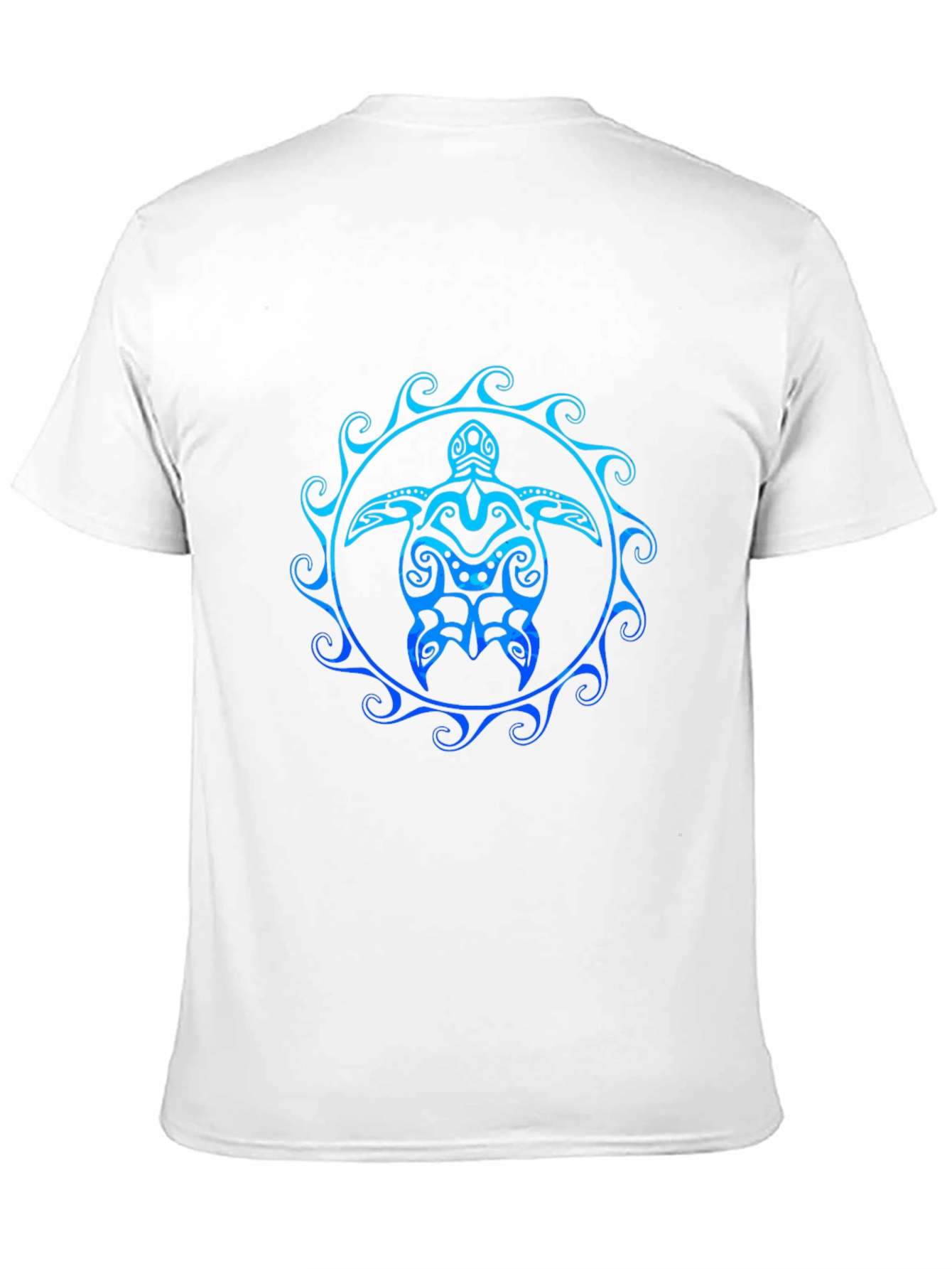 Tribal Turtle Graphic Tee - Black