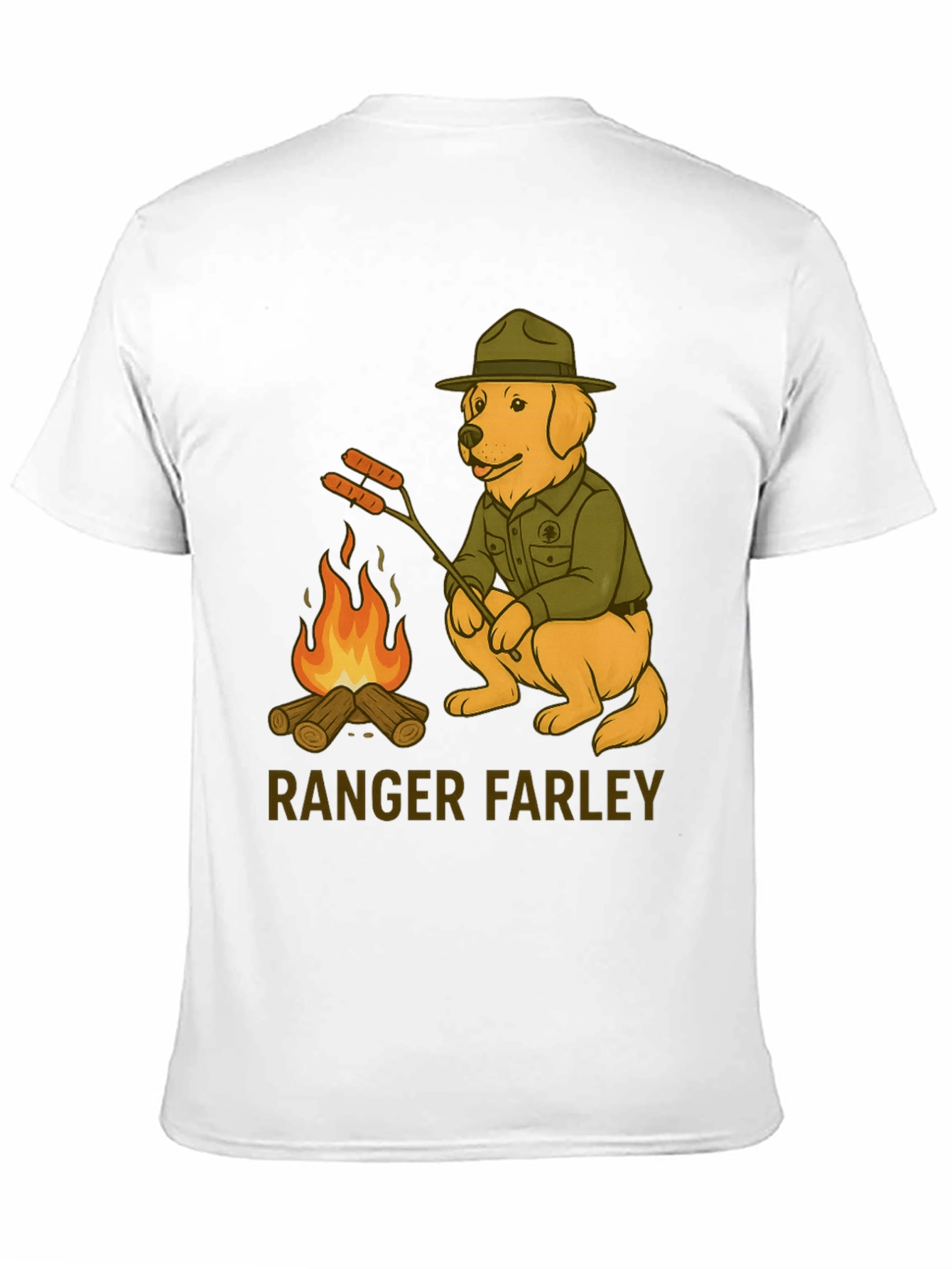 Ranger Farley Dog T-Shirt - Camping Adventure