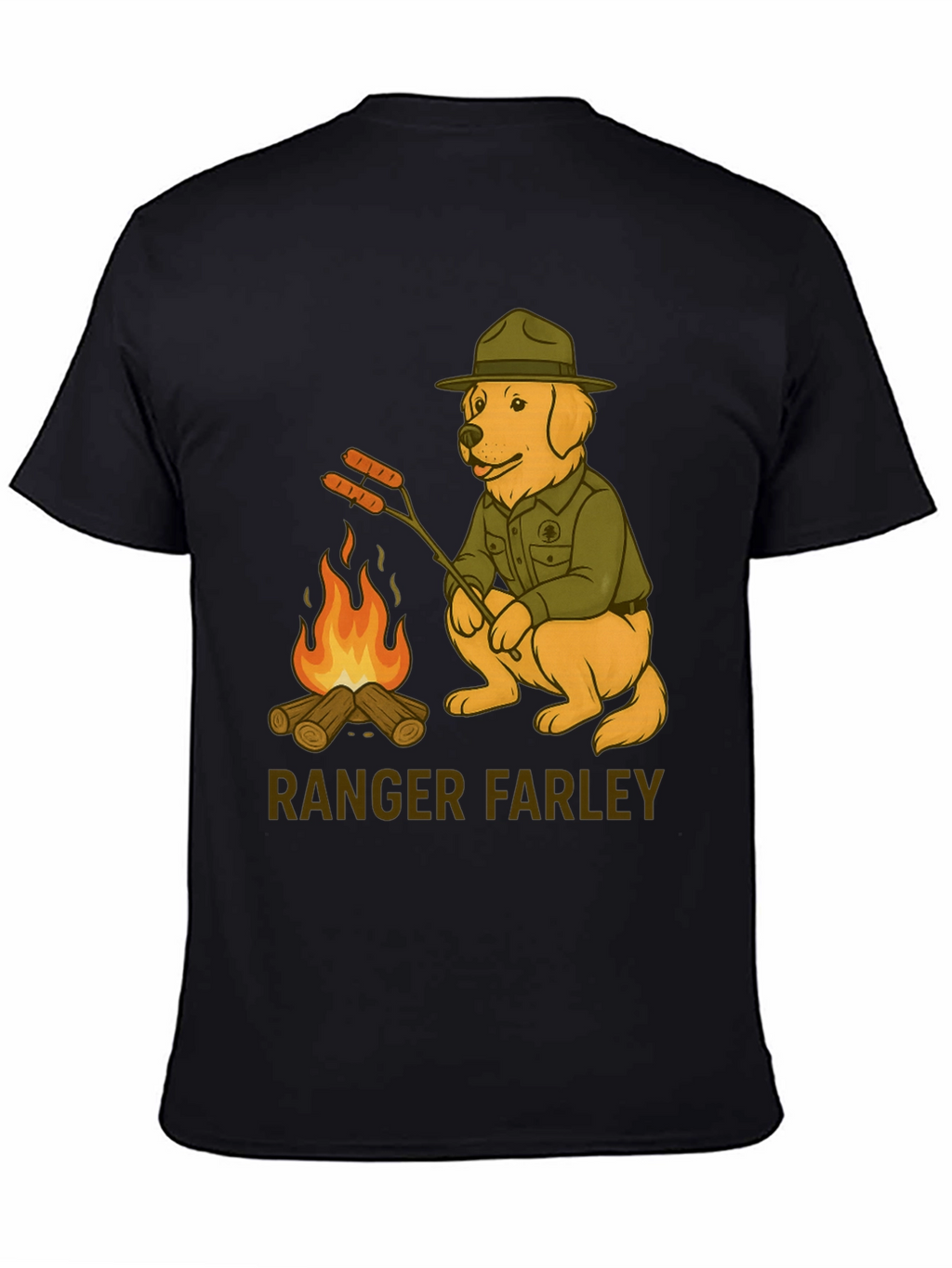 Ranger Farley Dog T-Shirt - Camping Adventure