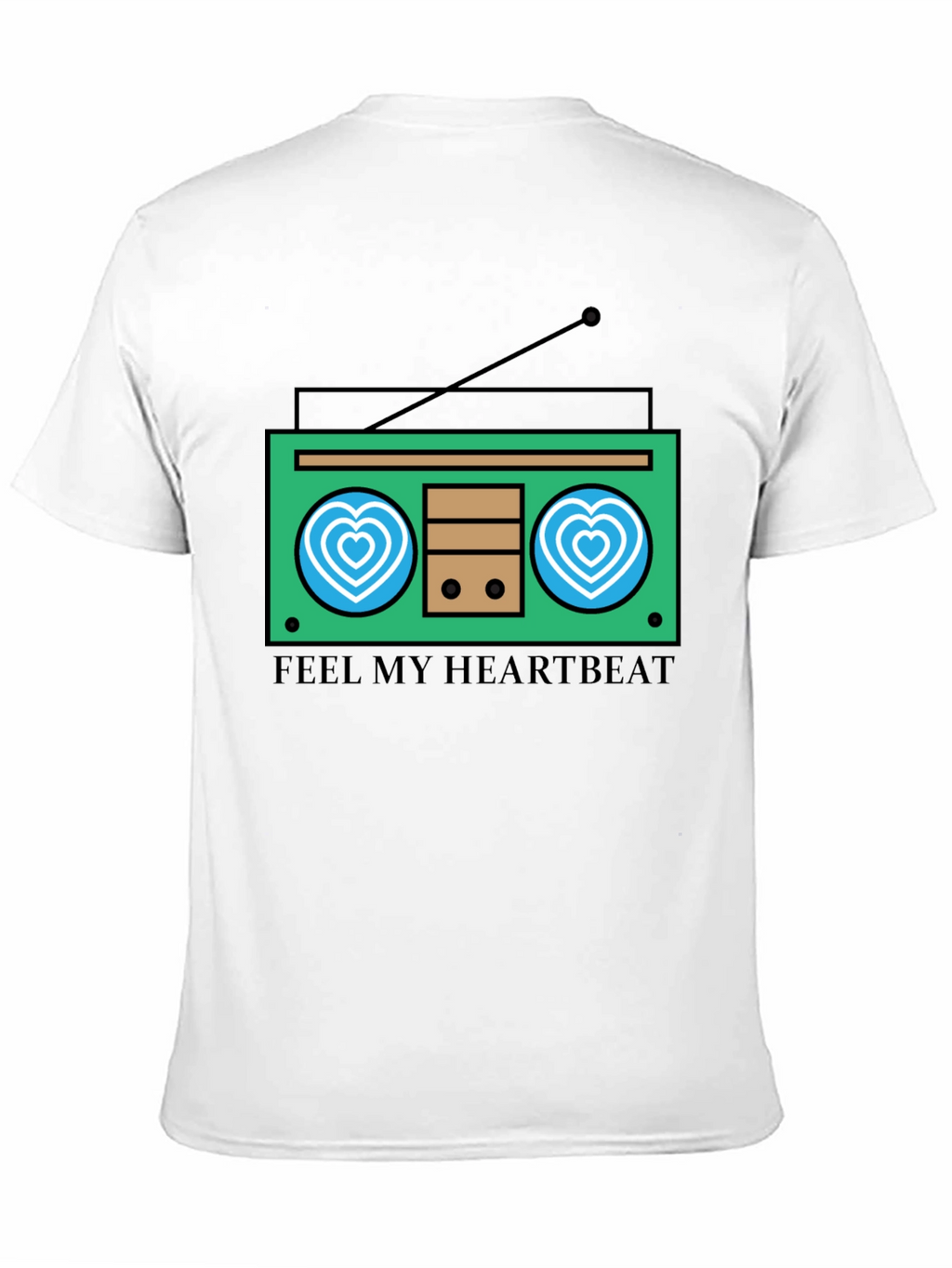 Heartbeat Radio Graphic Tee - Feel the Music!