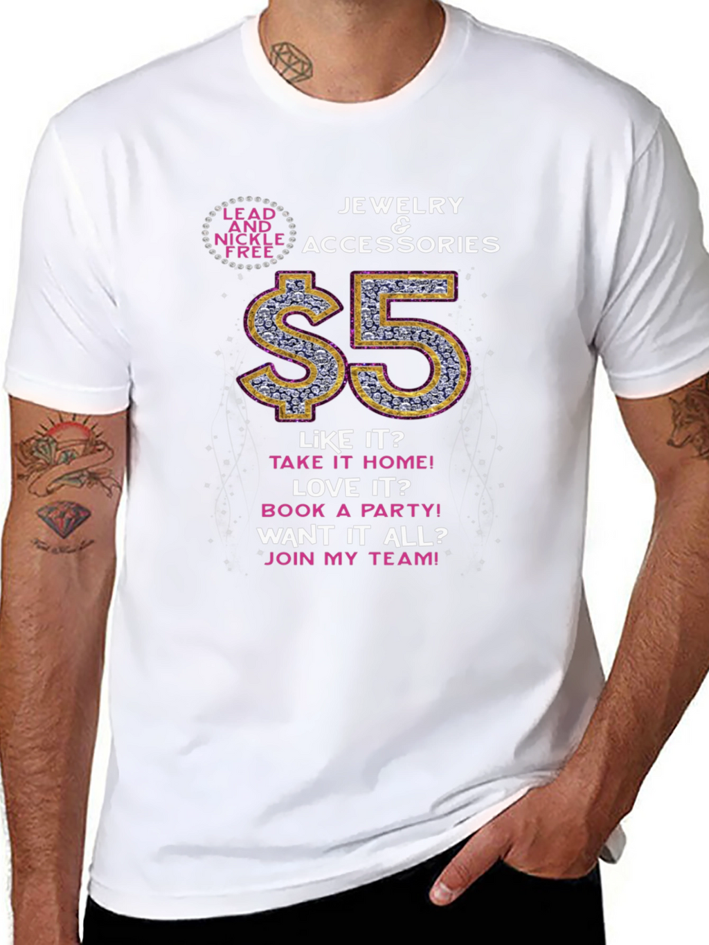Lead and Nickel Free Jewelry & Accessories T-Shirt
