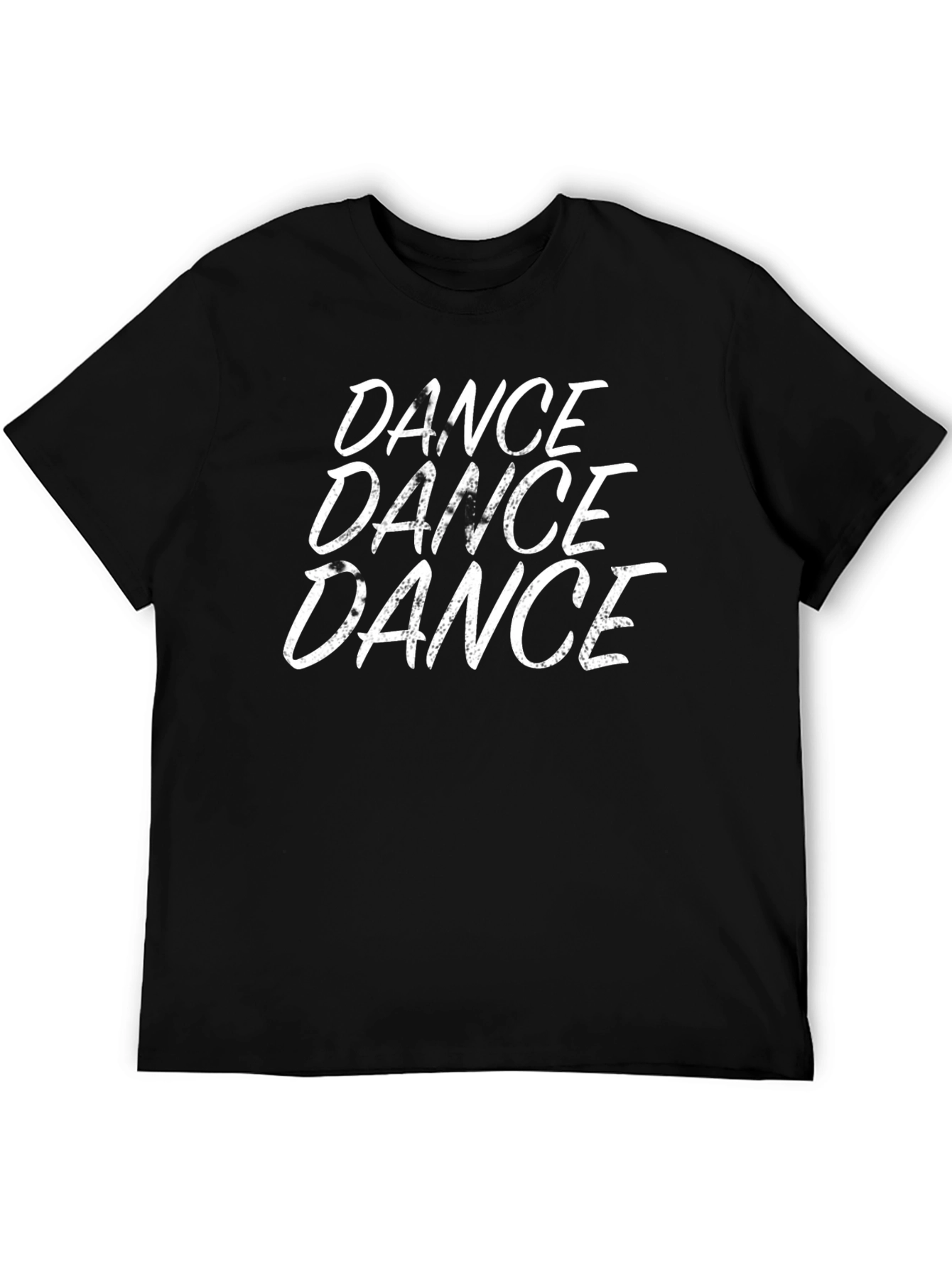 Dance Dance Dance T-Shirt - Black Cotton Tee