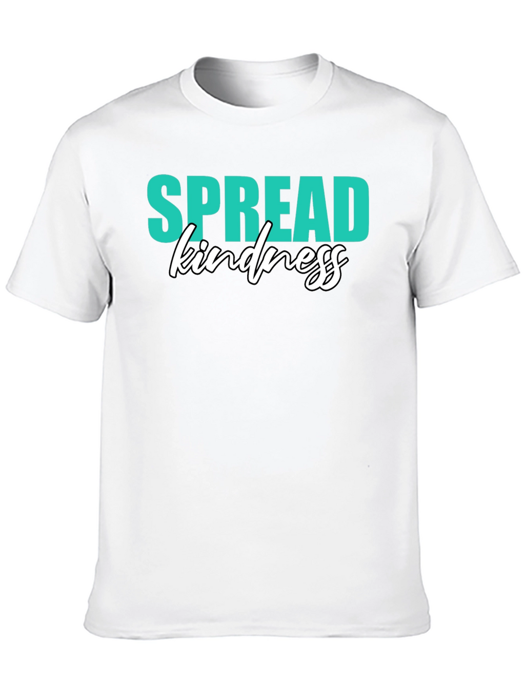 Spread Kindness Graphic Tee - Black
